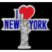 I LOVE NEW YORK STATUE OF LIBERTY